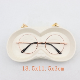 suporte de óculos olho de animal para mesa